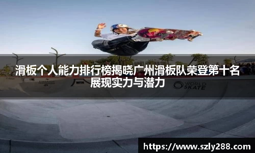 滑板个人能力排行榜揭晓广州滑板队荣登第十名展现实力与潜力